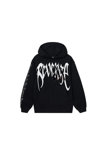 Revenge x City Morgue Arch Logo Claw Hoodie Black