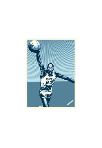 Shepard Fairey x Upper Deck Michael Jordan UNC Print (Signed, Edition of 523)