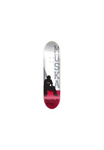 Shorty's Original Muska Silhouette 8.0 Signed Skateboard Deck Red