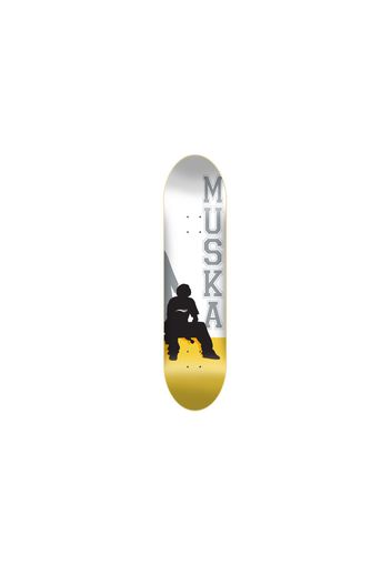 Shorty's Original Muska Silhouette 7.75 Skateboard Deck Yellow