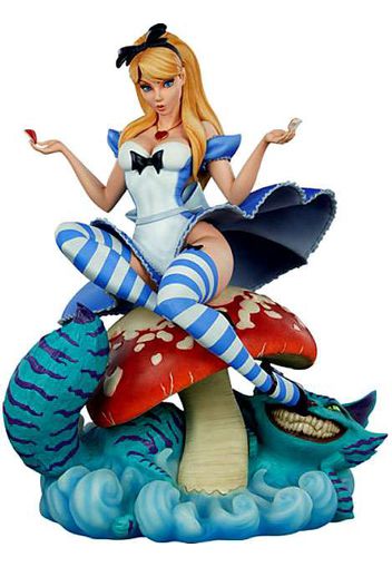 Sideshow Collectibles J. Scott Campbell Fairytale Fantasies Collection Alice in Wonderland Statue