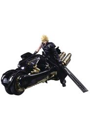 Square Enix Final Fantasy Vii Advent Children Play Arts Kai Cloud Strife And Fenrir Figure