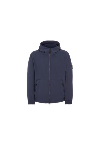 Stone Island Q0122 Soft Shell-R_E.Dye Technology Jacket Blue