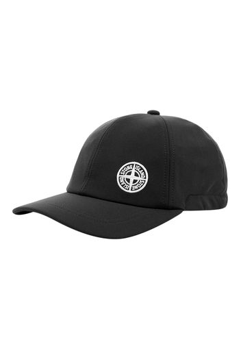 Stone Island 99222 Soft Shell-R E.Dye Technology Cap Black/White