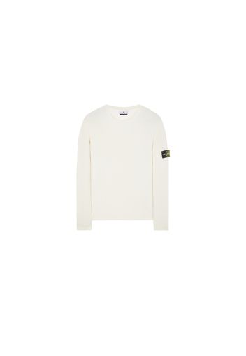 Stone Island 507D8 Knit Sweater Natural White