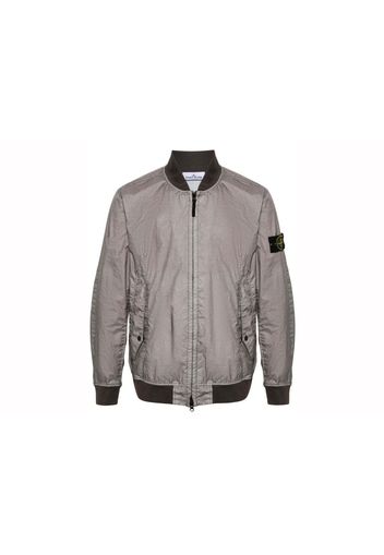 Stone Island Logo Patch Jacket Dove Grey