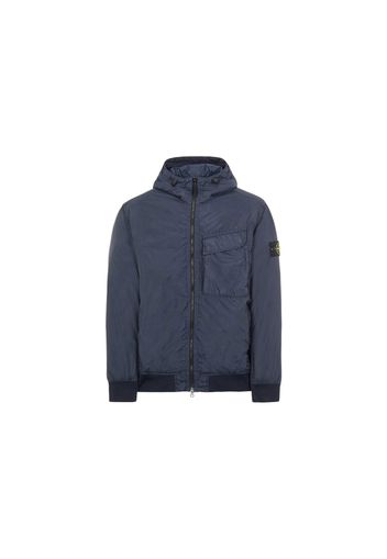 Stone Island 40723 Garment Dyed Crinkle Reps R-NY With Primaloft-TC Jacket Blue