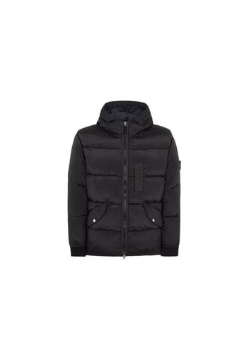 Stone Island 43619 Nylon Metal In ECONYL Regenerated Nylon Down Jacket Black