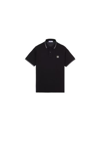 Stone Island 2SC18 Polo Shirt Black