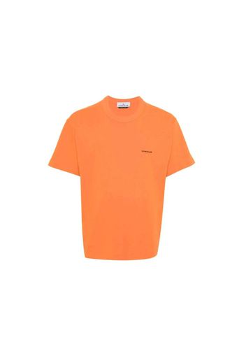 Stone Island Short Sleeve T-Shirt Orange