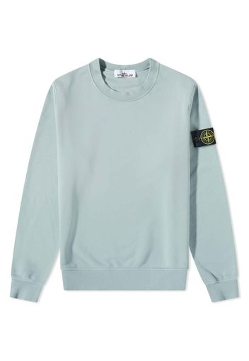 Stone Island Logo Sweatshirt Sky Blue