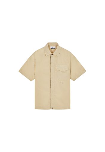 Stone Island Short Sleeve Overshirt Sand