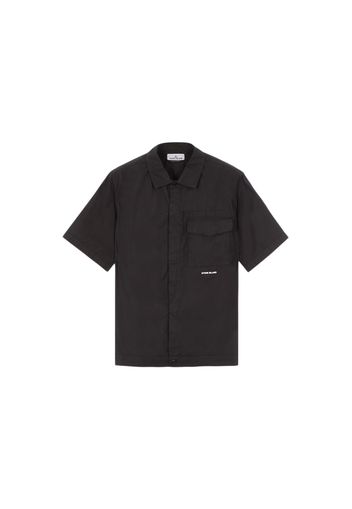 Stone Island Short Sleeve Overshirt Black