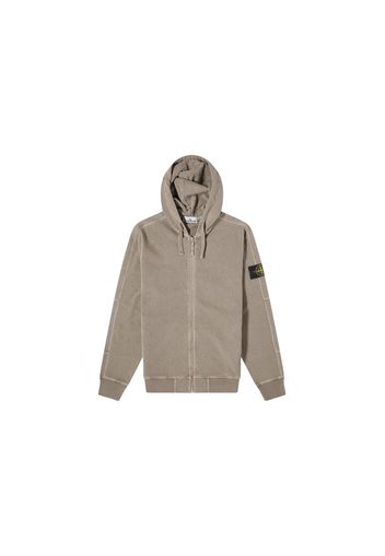 Stone Island Zip Hoodie Dove Grey