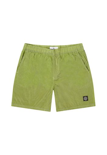 Stone Island Nylon Metal Shorts Lemon