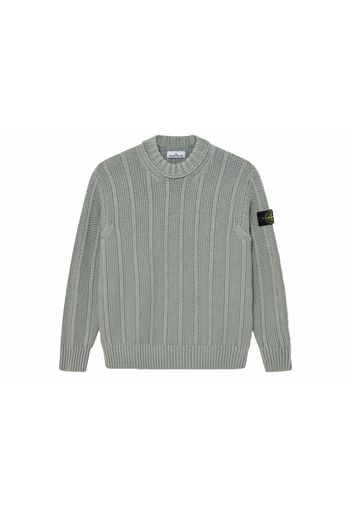 Stone Island Pure Wool Sweater Sage