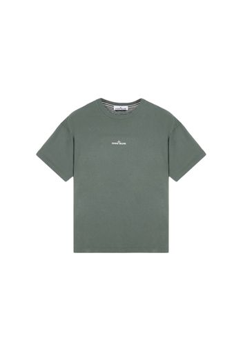 Stone Island Short Sleeve 'Scratched Paint One' T-Shirt Musk Green