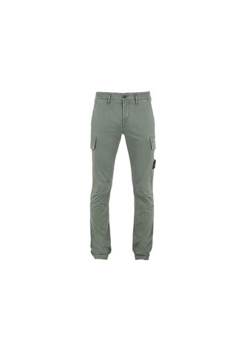 Stone Island Skinny Fit Cargo Pants Musk Green