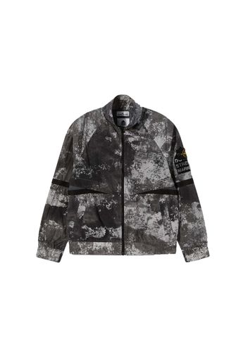 Stone Island x DSM Men's Stand Collar Jacket Grey Camo