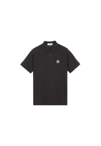 Stone Island Short Sleeve Polo Black