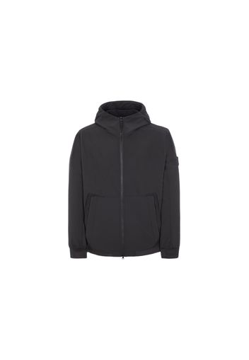 Stone Island Q0122 Soft Shell-R_E.Dye Technology Jacket Black