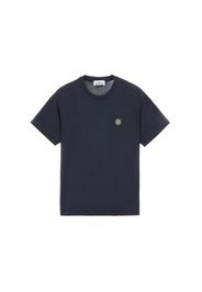 Stone Island 24113 60/2 Cotton Jersey Garment Dyed T-Shirt Navy