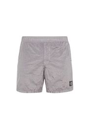 Stone Island Regular Fit Nylon Swim Trunks Dust