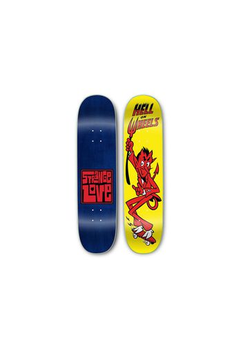 StrangeLove Hell On Wheels 8.125 Skateboard Deck Yellow