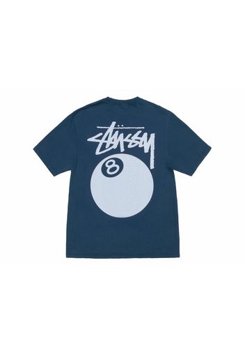 Stussy 8 Ball Pigment Dyed Tee Navy