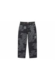 Stussy Big Ol' Denim City Link Jean Washed Black