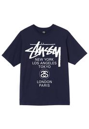 Stussy World Tour T-shirt Navy