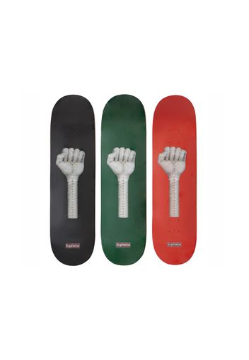 Supreme Fist Skateboard Deck Set Multicolor