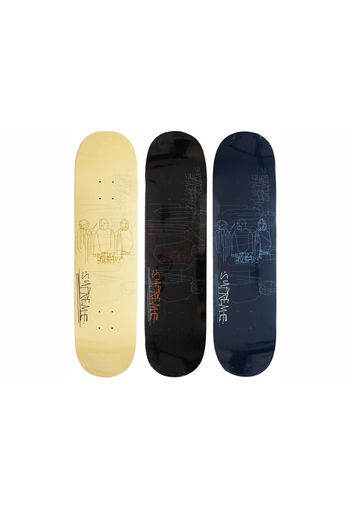 Supreme Three Kings Skateboard Set Multicolor