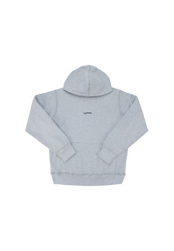 Supreme Trademark Hooded Sweatshirt Heather Grey