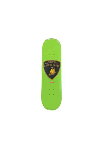 Supreme Automobili Lamborghini Skateboard Deck Lime