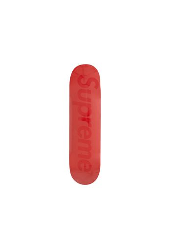 Supreme Tonal Box Logo Skateboard Deck Red