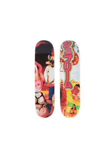 Supreme Sekintani La Norihiro Skateboard Deck Pink/Yellow Set