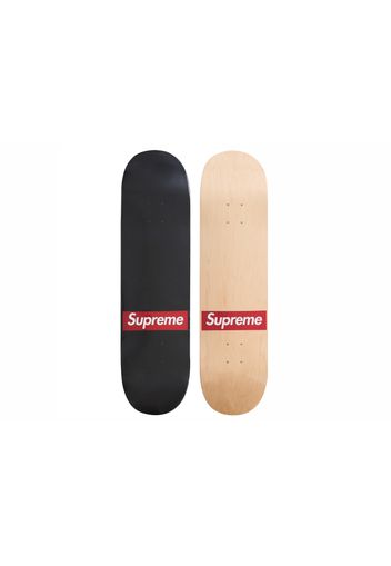 Supreme Routed Box Logo Skateboard Deck Set Multicolor