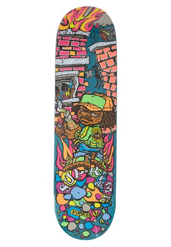 Supreme Molotov Kid Skateboard Deck Teal