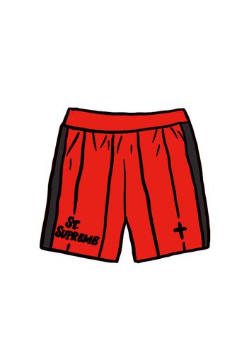 Supreme St. Supreme Basketball Short Red