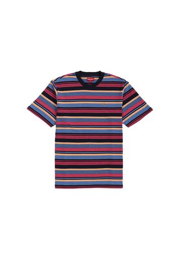 Supreme Multi Stripe SS Top (SS19) Navy