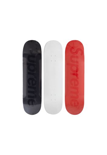 Supreme Tonal Box Logo Skateboard Deck Set Multicolor