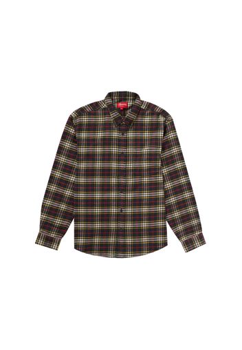 Supreme Tartan Flannel Shirt (FW20) Black