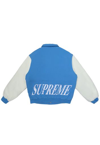 Supreme Twill Varsity Varsity Jacket Light Blue