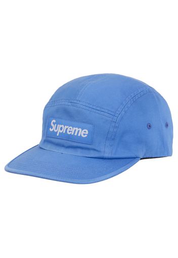 Supreme Washed Chino Twill Camp Cap SS24 Blue