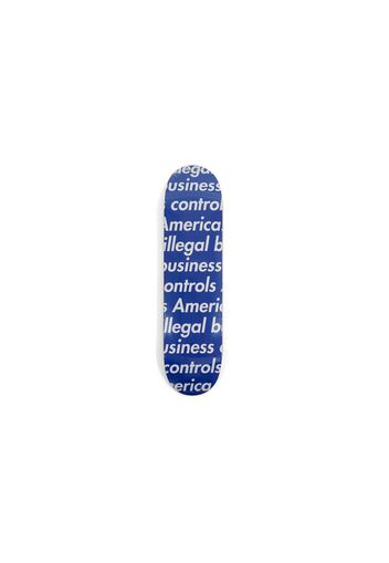 Supreme Illegal Business Skateboard Deck Blue