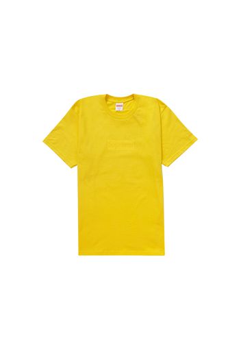 Supreme Tonal Box Logo Tee Yellow