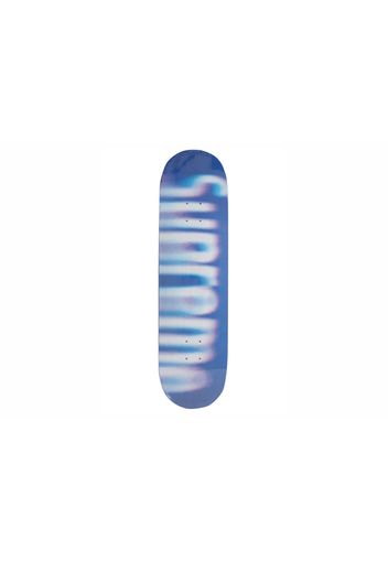 Supreme Blurred Logo Skateboard Deck Blue