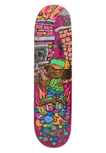 Supreme Molotov Kid Skateboard Deck Pink