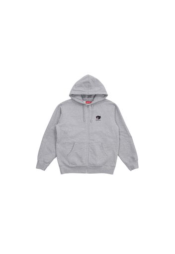 Supreme Gonz Ramm Zip Up Sweatshirt Heather Grey